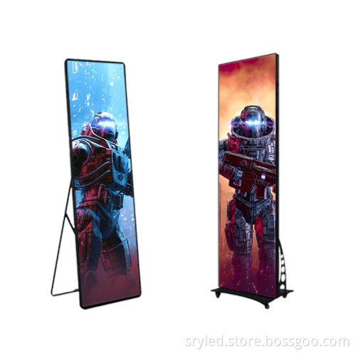 High Brightness Indoor Outdoor LED Display Screens: P1.8, P2, and P2.5 Advertising Poster Solutions